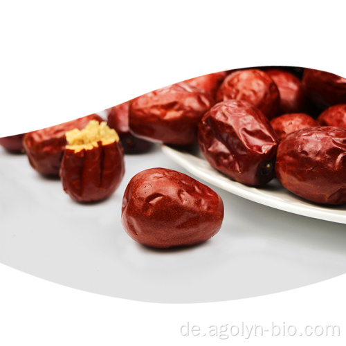 Rohe gute Qualität Größere Größe Snack Red Jujube